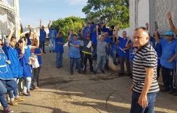 Assembleia de PLR com os trabalhadores da empresa Lafer - 18 de fevereiro de 2019
