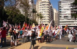 Sindicato participa de ato público na região central de São Paulo 30-08-2013