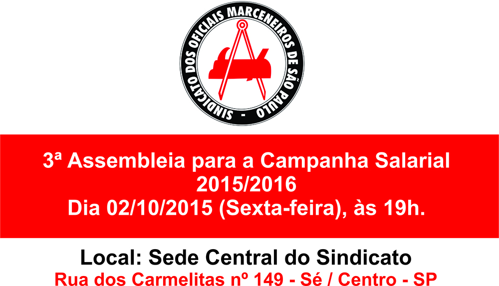 3chamada para a assembleia