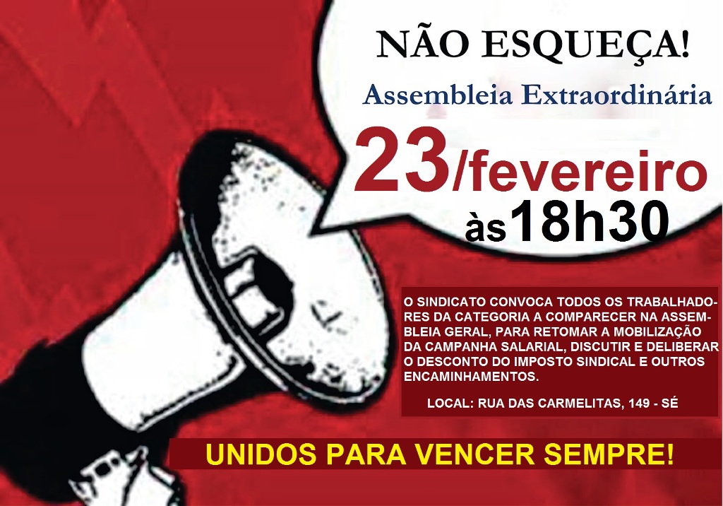 chamada assembleia