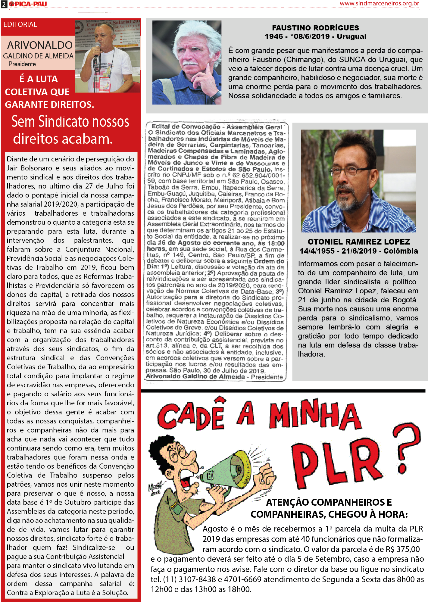 pagina 2 jornal da campanha salarial